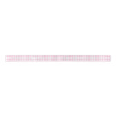 Classic Gingham Light Pink Satijnen Lint (Voorkant)