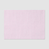 Classic Gingham Light Pink Tissuepapier (Voorkant)