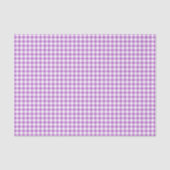 Classic Gingham Orchid Purple Tissuepapier (Voorkant)