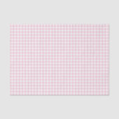 Classic Gingham Pink Tissuepapier (Voorkant)