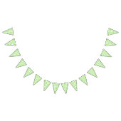 Classic Gingham Spring Green Vlaggetjes (Alle)