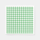 Classic Gingham Summer Green Servet (Voorkant)