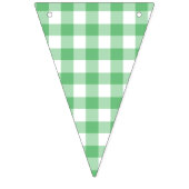 Classic Gingham Summer Green Vlaggetjes (Derde vlag)