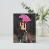 Classic Girl Briefkaart (Staand voorkant)