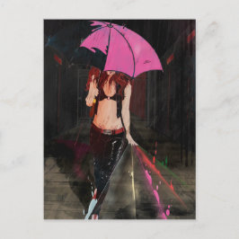 Classic Girl Briefkaart