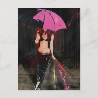 Classic Girl Briefkaart