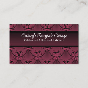 Classic Glam Visitekaartje, Bourgogne Visitekaartje