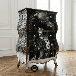 Classic  Glamour Mode Decoupage Tissuepapier