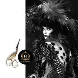 Classic  Glamour Mode Decoupage Tissuepapier