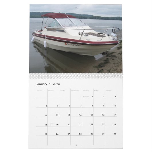 Classic Glastron Calendar 2018 CGOAMN Kalender (Jan 2026)