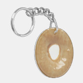 Classic Glazed Donut Novelty Sleutelhanger (Voorkant Links)