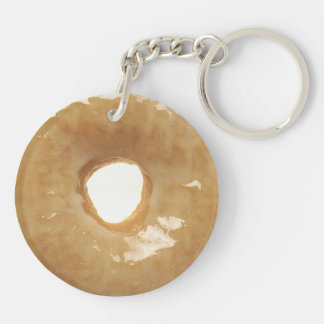 Classic Glazed Donut Novelty Sleutelhanger