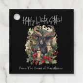 Classic Goat Yule Bedankjes Labels (Voorkant)