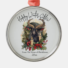 Classic Goat Yule Ornament