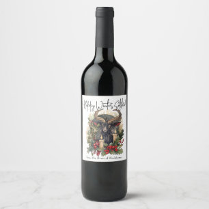 Classic Goat Yule Wijn Etiket