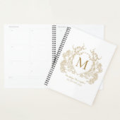 Classic Gold  Bloemkam Monogram Planner (Display)