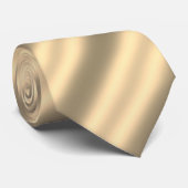 Classic Gold Diagonale Stropdas (Opgerold)