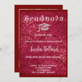 Classic Gold & Magenta  foto Kaart (Voorkant / Achterkant)