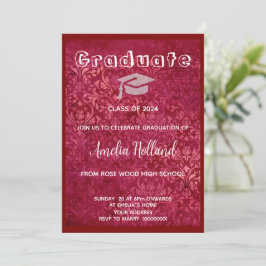 Classic Gold & Magenta  foto Kaart