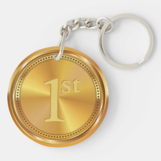  Classic Gold Medal. Sleutelhanger (Achterkant)