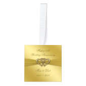 Classic Golden 50th Jubileum Decoratie (Voorkant)