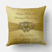 Classic Golden 50th Jubileum Sierkussen (Achterkant)