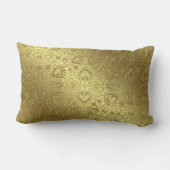 Classic Golden Wedding Jubileum Lumbar Pillow Kussen (Achterkant)