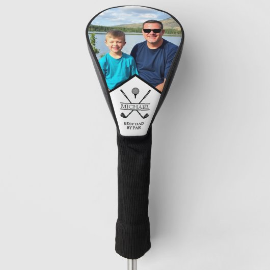 Classic Golf Club Name Photo Golfheadcover (Voorkant)