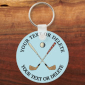  Classic Golf Golfer Sleutelhanger (Voorkant)