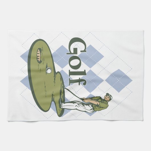 Classic Golf Theedoek (Horizontaal)