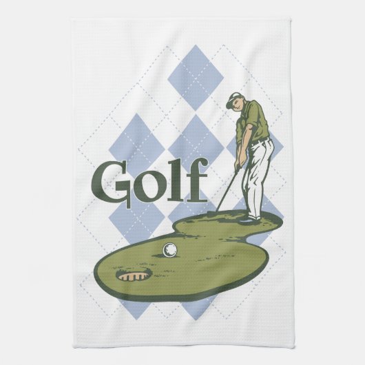 Classic Golf Theedoek (Verticaal)