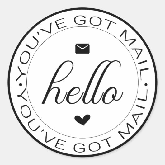 Classic Got Mail Sticker (Voorkant)