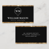 Classic | Goudstrim Visitekaartje (Voorkant / Achterkant)