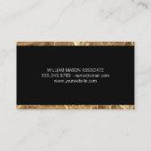 Classic | Goudstrim Visitekaartje (Achterkant)