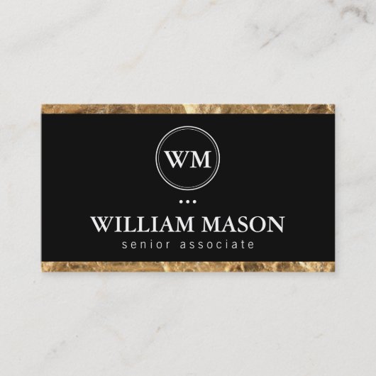 Classic | Goudstrim Visitekaartje (Voorkant)