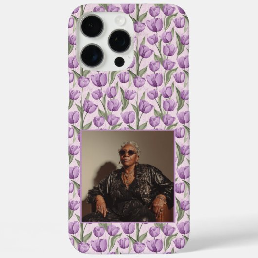 Classic Graduation Gift Tulip Flower Photo  Case-Mate iPhone Case (Achterkant)