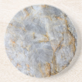 Classic Gray Quartz Crystal Zandsteen Onderzetter