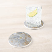 Classic Gray Quartz Crystal Zandsteen Onderzetter (Zijkant)