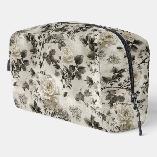 Classic Gray Rose Toilettasje (Rechterhoek)