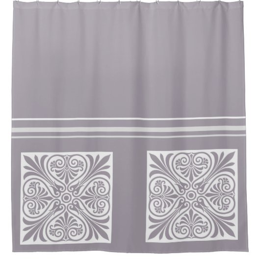 Classic Greek Inspired  Douchegordijn (Voorkant)