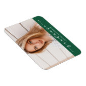 Classic Green Afstuderen Photo Magnet Magneet (Rechterzijde)