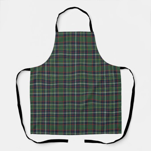 Classic Green and Red Tartan Plaid Pattern Schort (Voorkant)