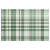 Classic Green and White Gingham Block Pattern Stof (Yard (91,4 cm))