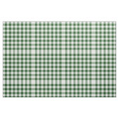 Classic Green and White Gingham Block Pattern Stof (Fat Quarter)