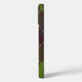 Classic Green Argyle Pattern Case-Mate iPhone Case (Achterkant / Links)