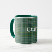 Classic Green Clan Currie Tartan Mok (Voorkant links)