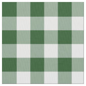 Classic Green en White Gingham Pset Stof (Close Up)