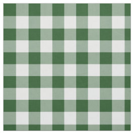 Classic Green en White Gingham Pset Stof