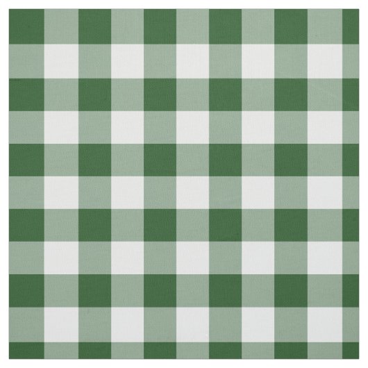 Classic Green en White Gingham Pset Stof (Swatch)