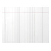 Classic Green Line College Rule  Notitieblok (Voorkant)